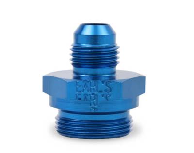 Earls - EARLS -6 AN MALE TO 7/8"-20 MALE - Blue Anodized - Image 3