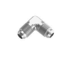 -03 male 90 degree AN/JIC flare adapter - clear