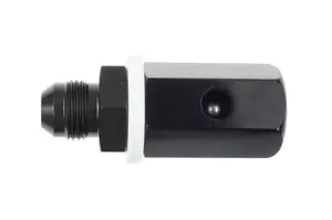 -06 AN male roll over vent valve - black
