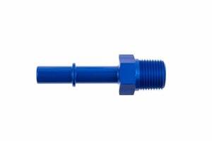 EFI Adapters - Push on EFI - Red Horse Products - 3/8 NPTF to 5/16" push on EFI - blue