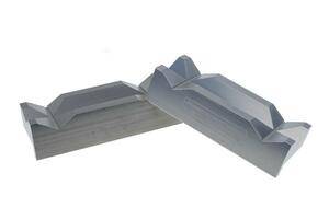 4" Clear Anodized Aluminum Vise Jaws