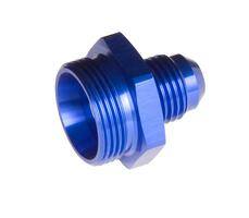 Fuel System Components - Carb Adapters - Red Horse Products - -08 to 7/8" x 20 holley dual feed carb fitting - blue - 2/pkg
