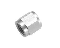 -04 AN/JIC aluminum tube nut 7/16" x 20 -6pcs - clear