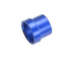 Adapters - Nuts and Sleeves - Red Horse Products - -04 aluminum tube sleeve - blue (use with an818-04) - blue - 6/pkg
