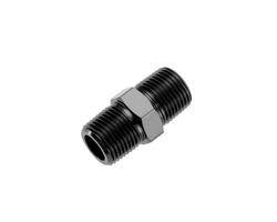 Adapters - NPT to NPT - Red Horse Products - -06 (3/8") NPT male pipe union - black