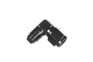 Adapters - AN to AN - Red Horse Products - -03AN male to -03AN female, 90º - black