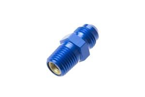 -04 AN to 1/4 NPT with nitrous screen, straight- blue