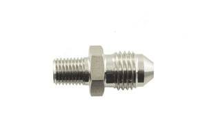 1/16 NPT male to -04 AN male vacuum/boost reference adapter for Fuel Pressure Regulator, stainless steel