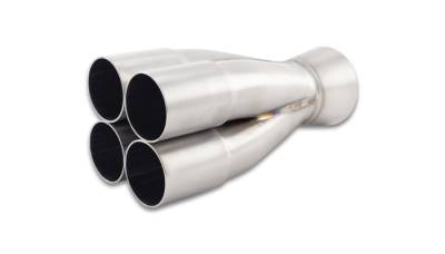 Exhaust - Merge Collectors - Vibrant Performance - Vibrant Performance - 10300 - 4-1 Merge Collector, 1.50" Inlet I.D.; Merge O.D. - 2.00";  Outlet O.D. - 2.50"