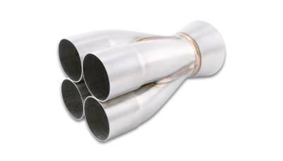 Exhaust - Merge Collectors - Vibrant Performance - Vibrant Performance - 10321 - 4-1 Merge Collector, 2.375" Inlet I.D.; Merge O.D. - 3.50";  Outlet O.D. - 4.00"