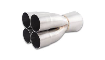Exhaust - Merge Collectors - Vibrant Performance - Vibrant Performance - 10325 - 4-1 Merge Collector, 2.50" Inlet I.D.; Merge O.D. - 4.00";  Outlet O.D. - 4.50"