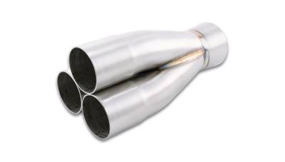 Exhaust - Merge Collectors - Vibrant Performance - Vibrant Performance - 10336 - 3-1 Merge Collector, 1.875" Inlet I.D.; Merge O.D. - 2.25";  Outlet O.D. - 2.50"