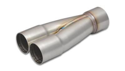 Exhaust - Merge Collectors - Vibrant Performance - Vibrant Performance - 10352 - 2-1 Merge Collector, 1.75 in. Inlet I.D. x 2 in. Outlet O.D., 8.00 in. Overall Length