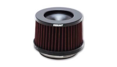 Vibrant Performance - Air, Oil & Fuel Filters - Vibrant Performance - Vibrant Performance - 10930 - THE CLASSIC Performance Air Filter, 3 in. Inlet I.D.