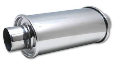 Exhaust - Mufflers and Resonators - Vibrant Performance - Vibrant Performance - 1141 - Ultra Quiet Resonator, 2.5 in. inlet/oulet