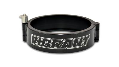 Vibrant Performance - Line Separators & Clamps - Vibrant Performance - Vibrant Performance - 12535 - Vibrant HD Quick Release Clamp with Pin for 2.5 in. OD Tubing - Anodized Black