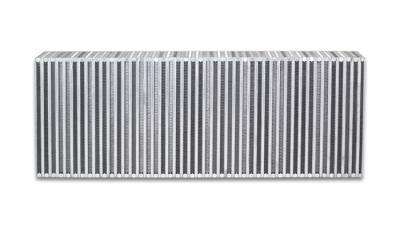 Vibrant Performance - End Tank Assemblies - Vibrant Performance - Vibrant Performance - 12851 - Vertical Flow Intercooler Core, 30 in. Wide x 10 in. High x 3.5 in. Thick
