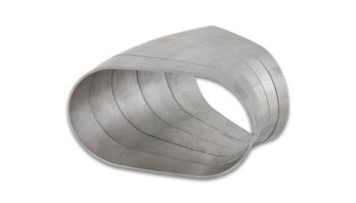 Vibrant Performance - 13575 - 45 Degree Horizontal Plane Oval Pie Cuts, Nominal Tube Size: 3 in.