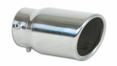 Exhaust - Exhaust Tips - Vibrant Performance - Vibrant Performance - 1503 - 3 in. Round Stainless Steel Bolt-On Tip (Single Wall, Angle Cut)