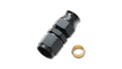 Adapter Fittings - Hardline Tube to AN Adapters - Vibrant Performance - Vibrant Performance - 16445 - Tube to Female AN Adapter with Brass Olive Inserts, -6AN, Tube Size - 0.3125 in.