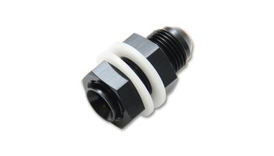 Adapter Fittings - Bulkhead Adapters - Vibrant Performance - Vibrant Performance - 16892 - Fuel Cell Bulkhead Adapter Fitting; Size: -6AN; (W/ 2 PTFE Crush Washers & Nut)