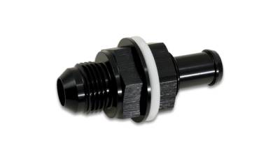 Adapter Fittings - Bulkhead Adapters - Vibrant Performance - Vibrant Performance - 16905 - Fuel Cell Bulkhead, AN Size: -6; Barb Size: 0.3125 in.