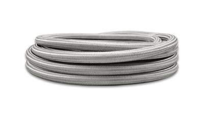 Vibrant Performance - 18416 - 10ft Roll of Stainless Steel Braided Flex Hose with PTFE Liner; AN Size: -6