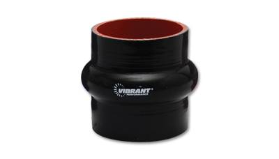 Vibrant Performance - 19677 - Hump Hose Coupler, 1.625 in. I.D. x 3.00 in. Long - Black