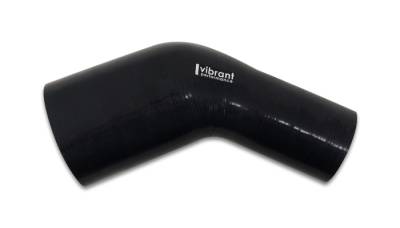 Vibrant Performance - ARAMID Reinforced Hose Couplers - Vibrant Performance - Vibrant Performance - 19756 - 45 Degree Transition Elbow, Hose I.D. - 2.25 in. x 2.00 in.
