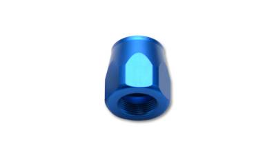 Vibrant Performance - Push-On Hose End Fittings - Vibrant Performance - Vibrant Performance - 20954B - Hose End Socket; Size: -4AN; Color: Blue