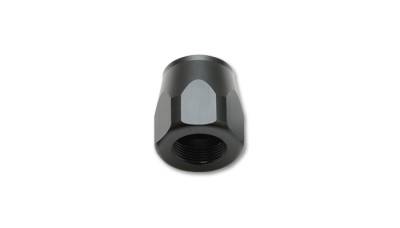 Vibrant Performance - Push-On Hose End Fittings - Vibrant Performance - Vibrant Performance - 20958 - Hose End Socket; Size: -8AN; Color: Black