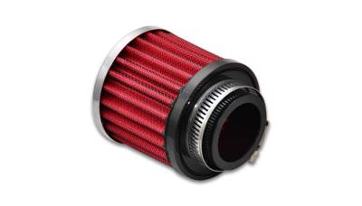 Vibrant Performance - Air, Oil & Fuel Filters - Vibrant Performance - Vibrant Performance - 2188 - Crankcase Breather Filter w/ Chrome Cap, 1.5 in. Inlet I.D.