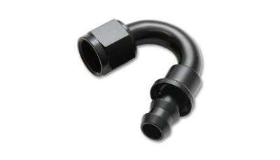 Vibrant Performance - Push-On Hose End Fittings - Vibrant Performance - Vibrant Performance - 22506 - Push-On 150 Degree Hose End Elbow Fitting: Size: -6AN