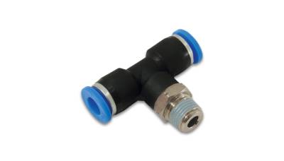 Vibrant Performance - 22630 - Male Tee Fitting, Tube O.D. Size: 5/32 in.; Male Thread Size: 1/8 in. NPT