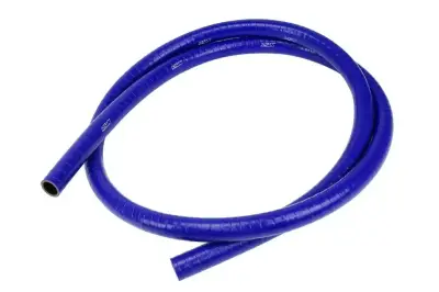 HPS Silicone Hose - HPS Silicone Hose - HPS Silicone Hose - HPS 1" (25mm), FKM Lined Oil Resistant High Temperature Reinforced Silicone Hose, Sold per Feet, Blue