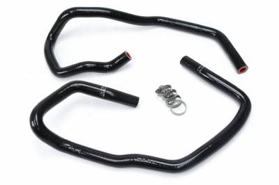 HPS Black Reinforced Silicone Heater Hose Kit Coolant for Toyota 10-17 4Runner 4.0L V6