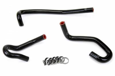 HPS Silicone Hose - HPS Black Reinforced Silicone Heater Hose Kit for Toyota 00-06 Tundra V8 4.7L Left Hand Drive