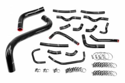 HPS Silicone Radiator and Heater Coolant Hose Kits - Lexus - HPS Silicone Hose - HPS Black Silicone Radiator + Heater Hose Kit for 2003-2007 Lexus LX470 4.7L V8 J100