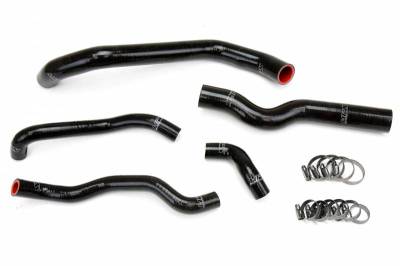 HPS Silicone Radiator and Heater Coolant Hose Kits - Infiniti - HPS Silicone Hose - HPS Black Silicone Radiator + Heater Hose Kit for 2006-2009 Infiniti M35 3.5L V6