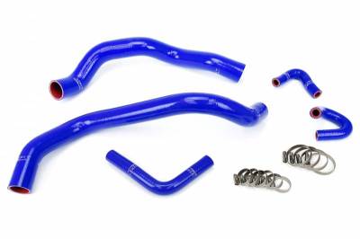 HPS Blue Reinforced Silicone Radiator and Heater Hose Kit Coolant for Ford 01-04 Mustang 3.8L 3.9L V6