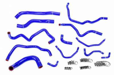 HPS Silicone Radiator and Heater Coolant Hose Kits - Mazda - HPS Silicone Hose - HPS Blue Silicone Radiator + Heater Hose Kit for 2006-2007 Mazda Mazdaspeed 6 2.3L Turbo