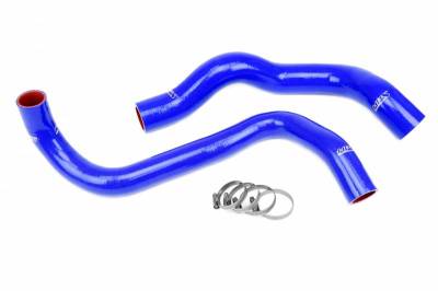 HPS Silicone Radiator Coolant Hose Kits - Ford - HPS Silicone Hose - HPS Blue Silicone Radiator Hose Kit for 1997-1998 Ford Mustang 3.8L V6