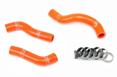 HPS Orange Reinforced Silicone Radiator Hose Kit Coolant for KTM 11-12 250SXF