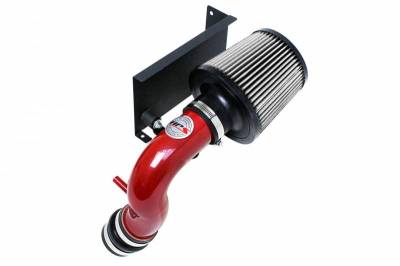 HPS Shortram Air Intake Kit - Mini Cooper - HPS Silicone Hose - HPS Performance Cold Air Intake Kit 03-06 Mini John Cooper Works JCW 1.6L Supercharged, Includes Heat Shield, Red