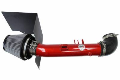 HPS Silicone Hose - HPS Performance Cold Air Intake Kit 05-06 Toyota Tundra 4.7L V8, Includes Heat Shield, Red - Image 2