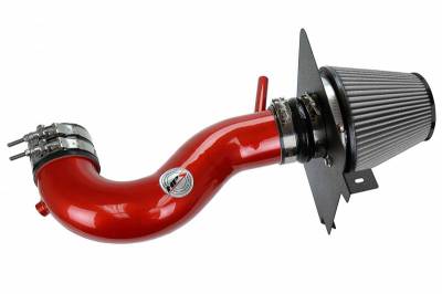 HPS Silicone Hose - HPS Performance Cold Air Intake Kit 05-10 Chrysler 300C 5.7L V8, Includes Heat Shield, Red - Image 2