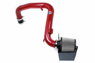 HPS Performance Cold Air Intake Kit 14-15 Ford Fiesta ST 1.6L Turbo, Includes Heat Shield, Red