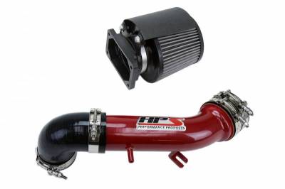 HPS Silicone Hose - HPS Performance Shortram Air Intake 2001-2003 Dodge Stratus R/T V6 3.0L, Includes Heat Shield, Red - Image 1