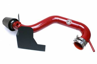 HPS Silicone Hose - HPS Performance Shortram Air Intake 2010-2011 Subaru Legacy 2.5L Non Turbo, Includes Heat Shield, Red - Image 2