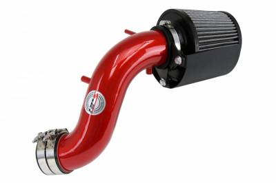 HPS Shortram Air Intake Kit - Kia - HPS Silicone Hose - HPS Performance Shortram Air Intake 2011-2015 Kia Optima 2.4L, Includes Heat Shield, Red